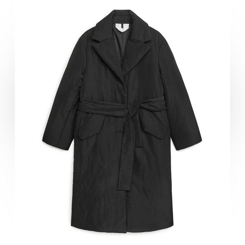 Arket Padded Coat with Belt
